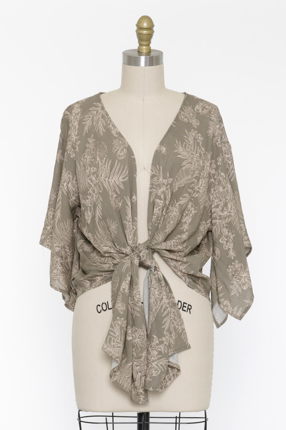 Print Kimono Cardigan