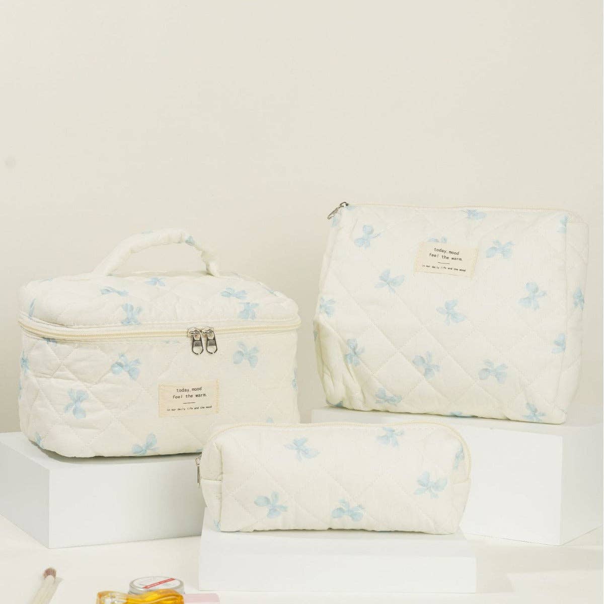 Floral Cosmetic Bag