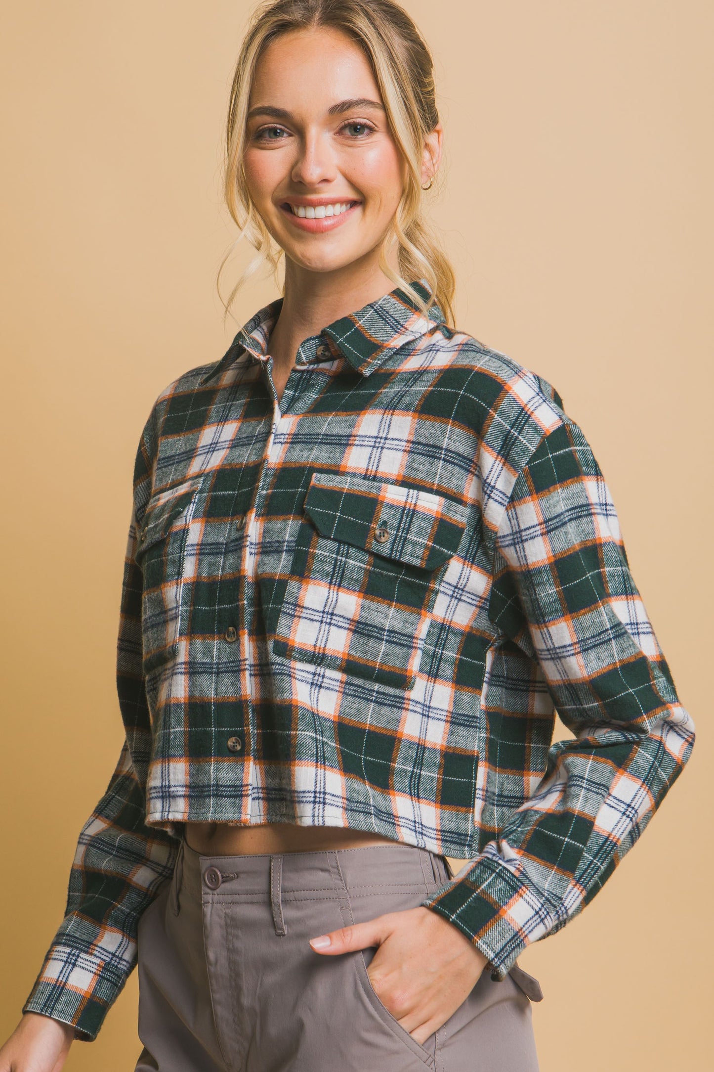 Plaid Button Down Shirt