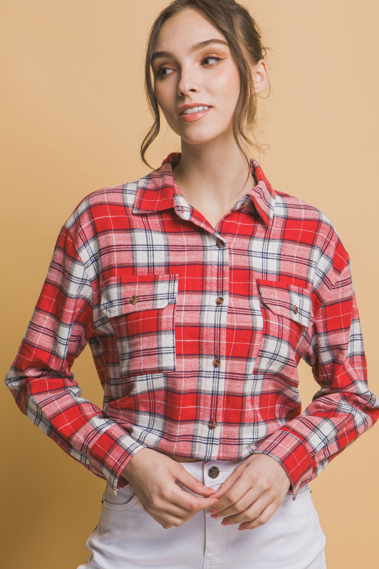 Plaid Button Down Shirt