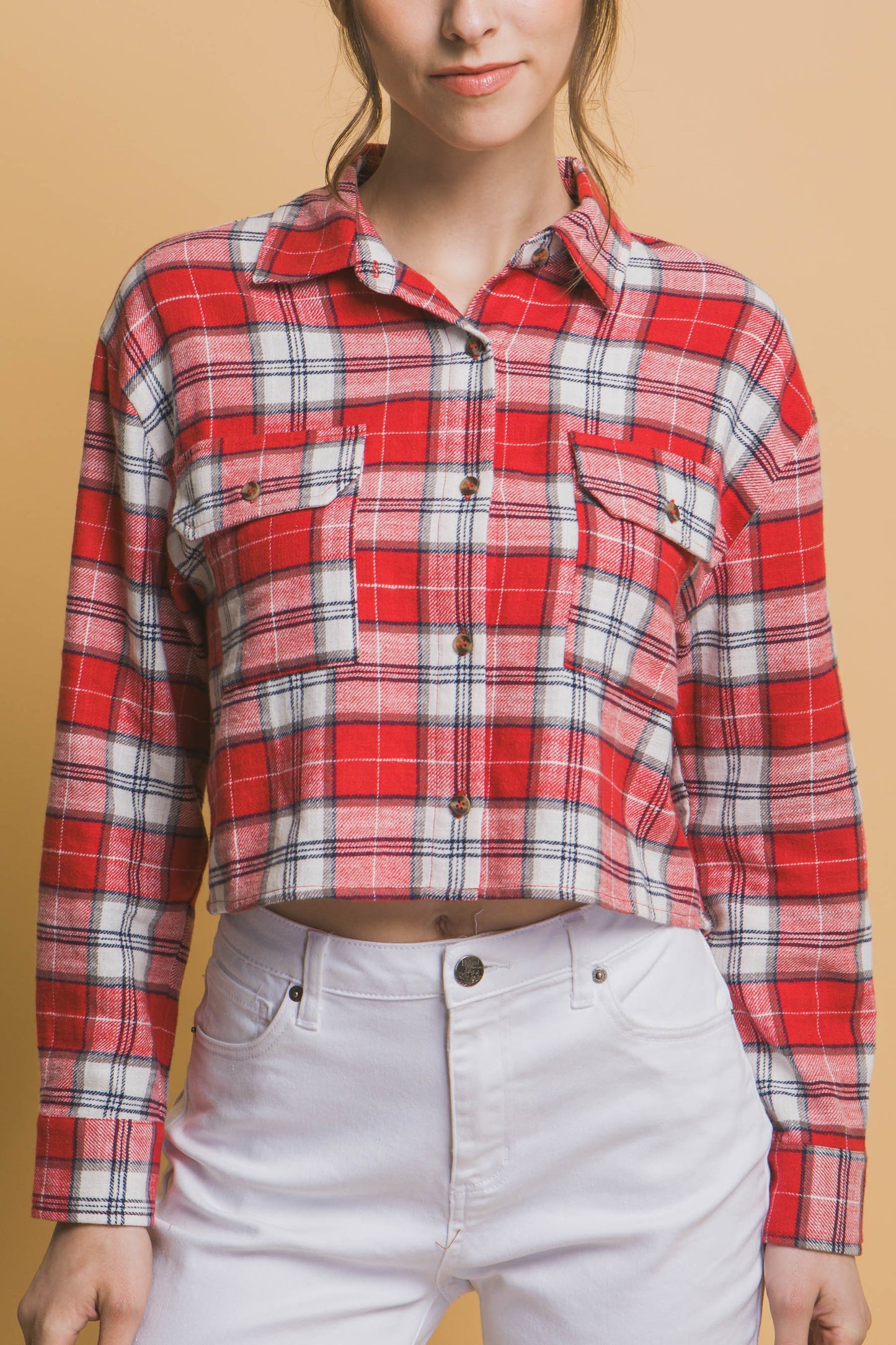 Plaid Button Down Shirt