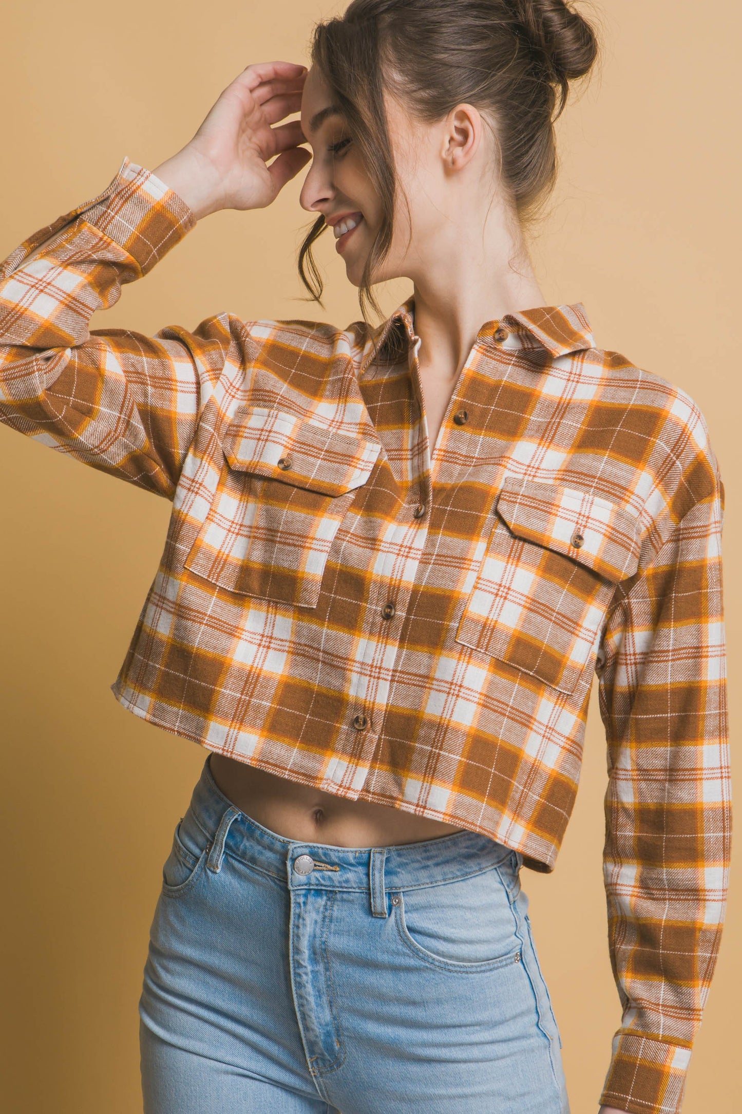 Plaid Button Down Shirt