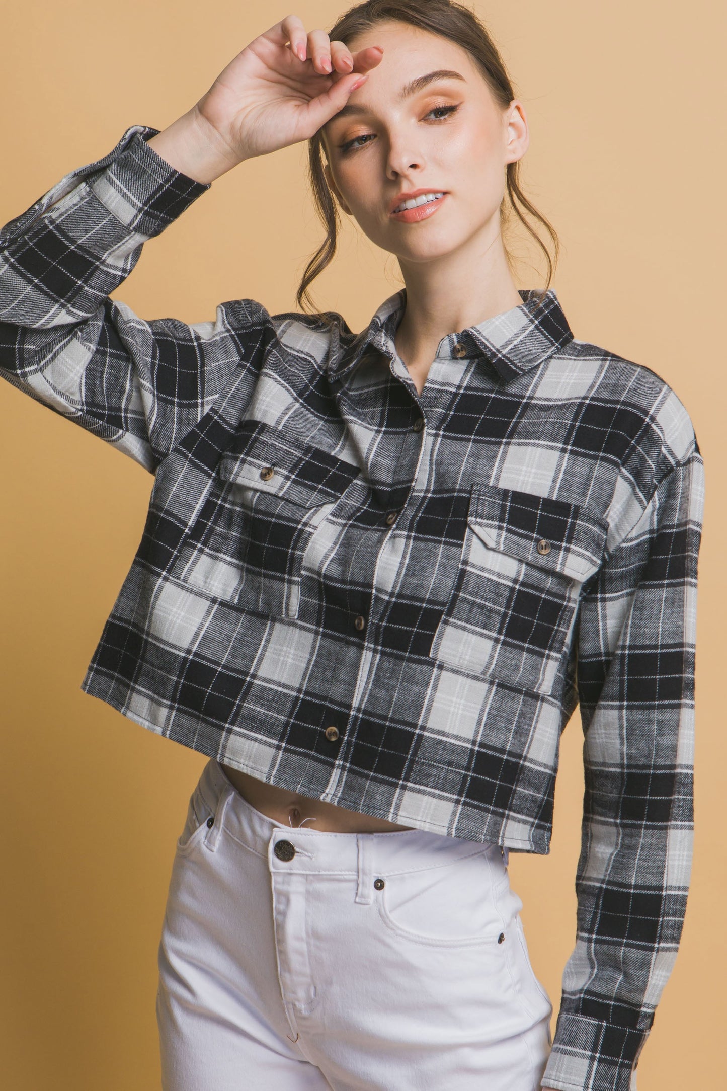 Plaid Button Down Shirt