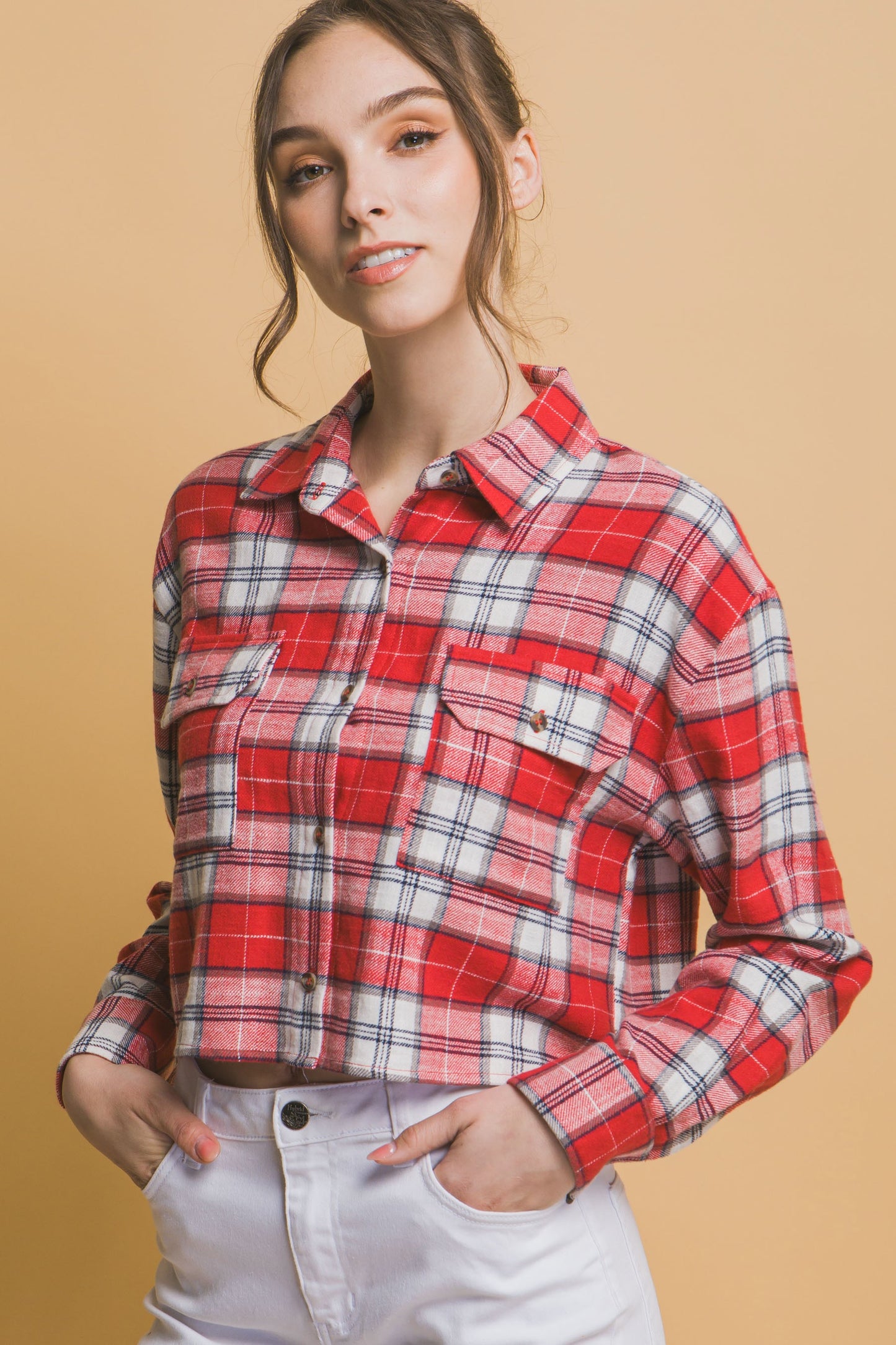 Plaid Button Down Shirt