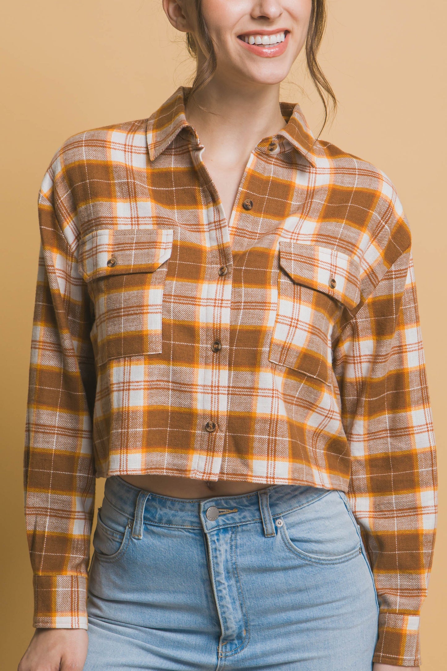 Plaid Button Down Shirt