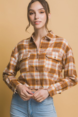 Plaid Button Down Shirt