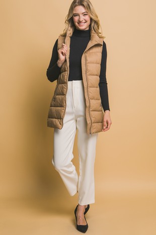 Sleeveless Puffer Vest