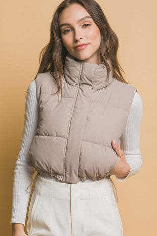 Pocket Cropped Puffer