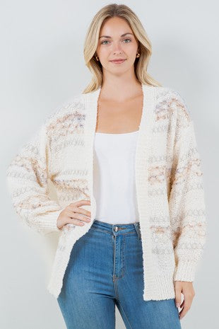 Knit Pattern Cardigan