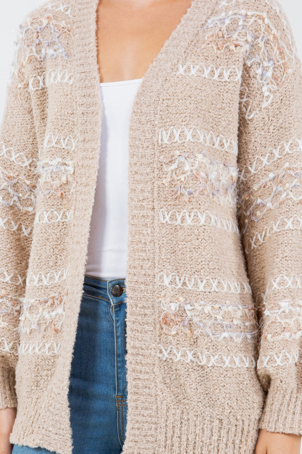 Knit Pattern Cardigan