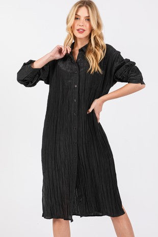 Long Sleeve Shirt Dress