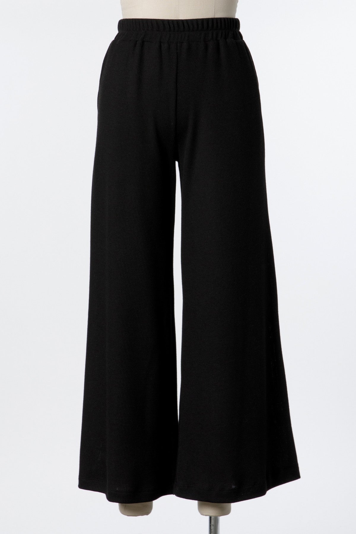 Thermal Wide Leg Pants