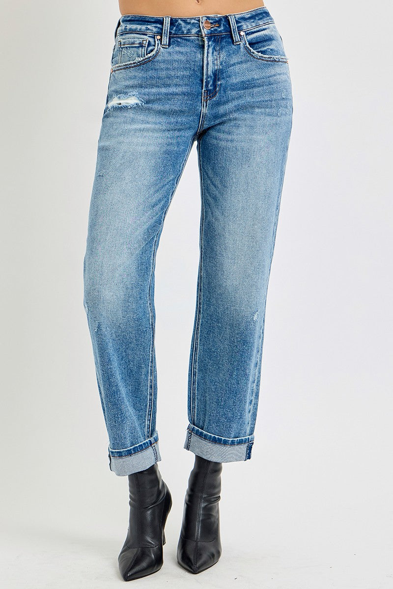 Boyfriend Distressed Jeans