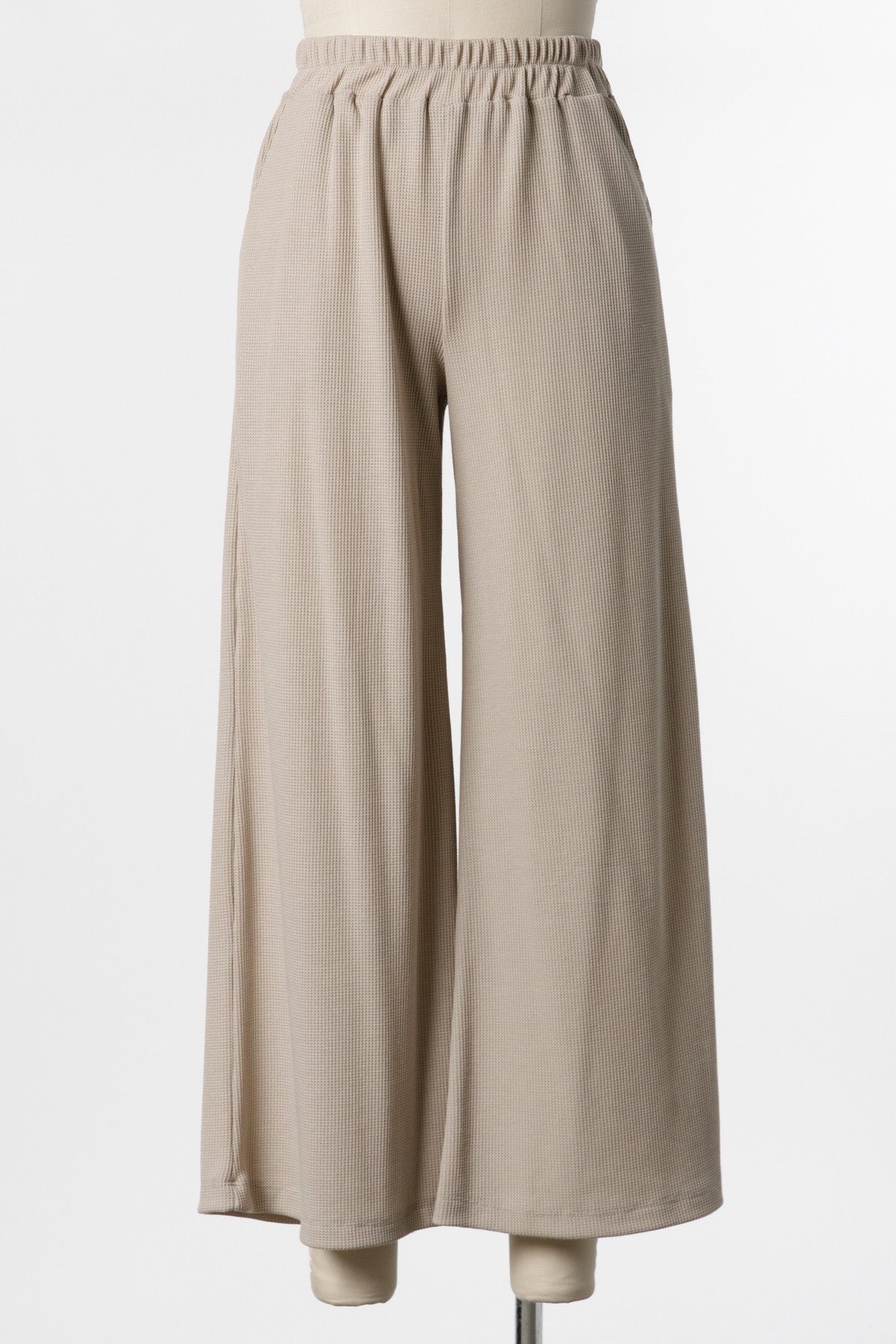 Thermal Wide Leg Pants