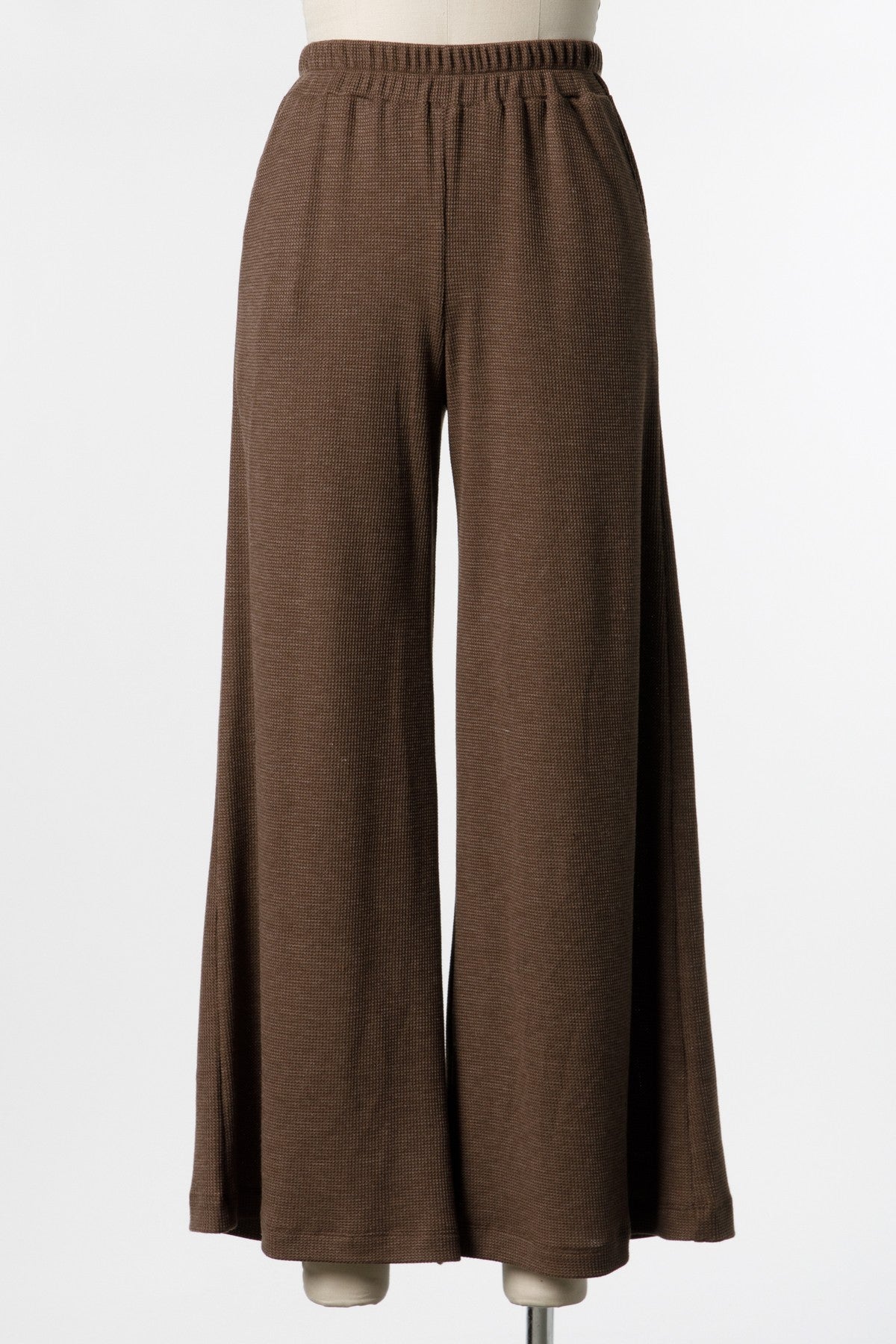 Thermal Wide Leg Pants