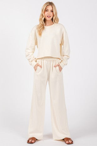 Ribbed Side Pants