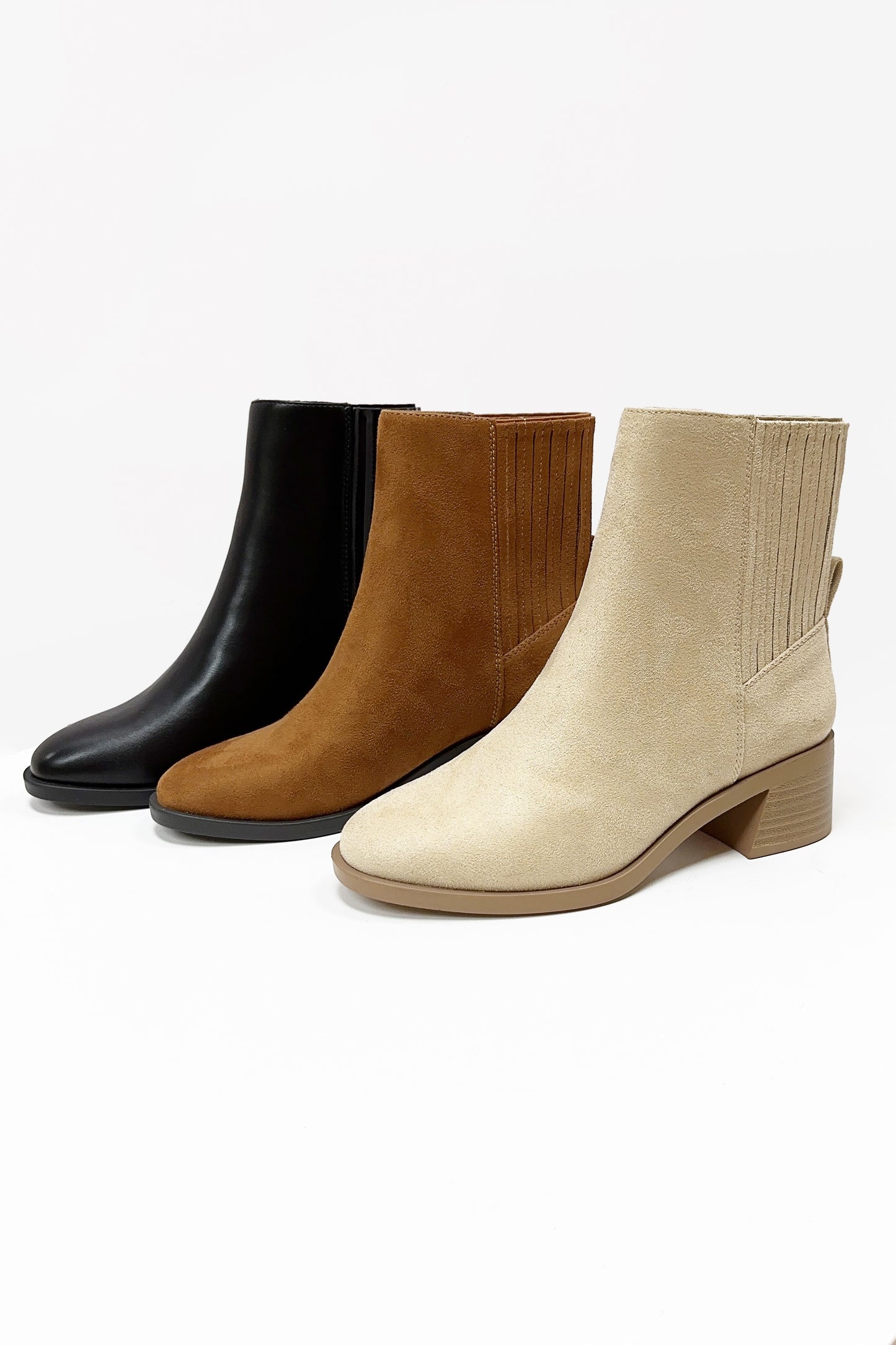 Almond Toe Chelsea Bootie