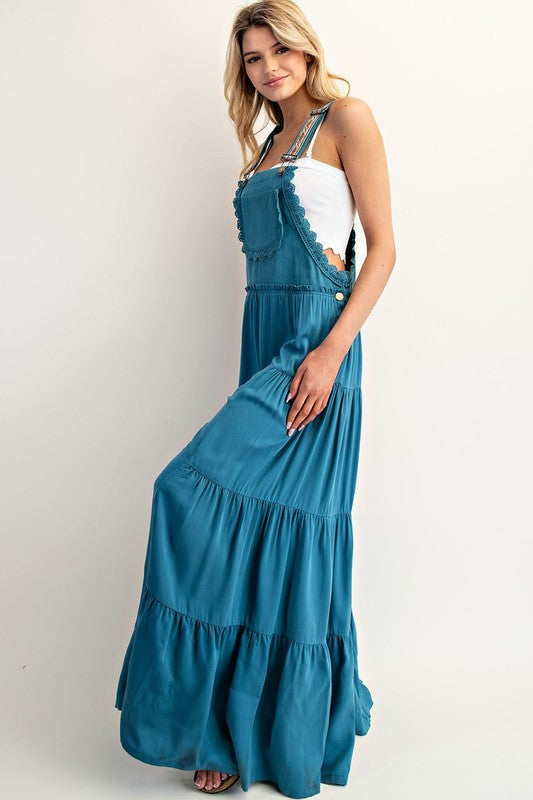 Lace Trim Jumpsuit