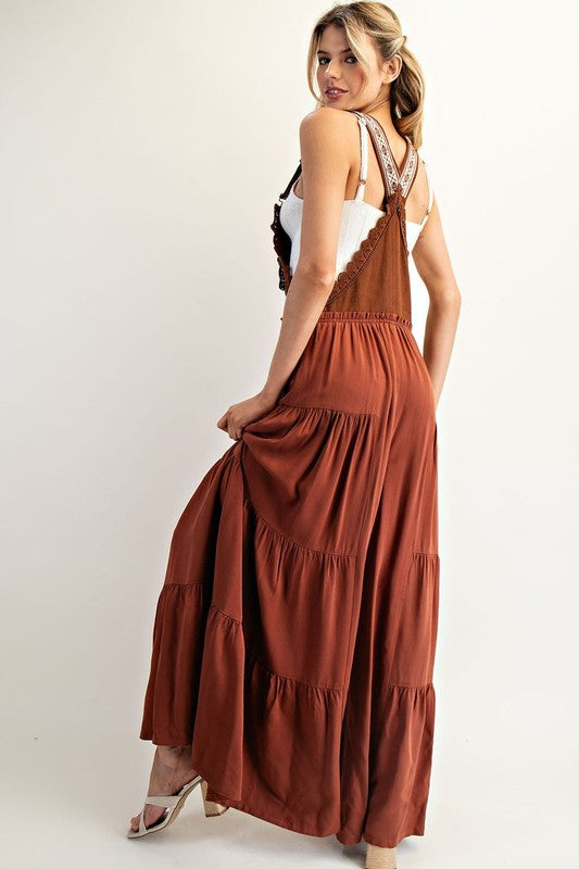 Lace Trim Jumpsuit