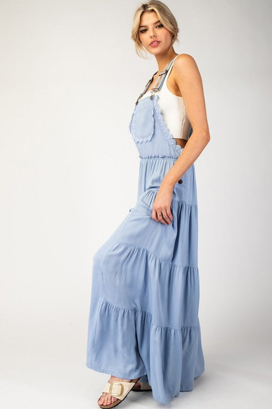Lace Trim Jumpsuit