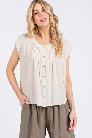 Pintuck Shirt