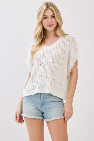 Texture Pullover Top
