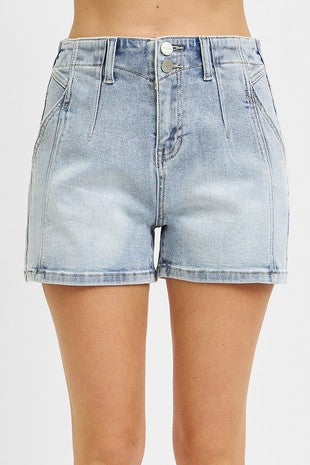 High Rise Western Shorts