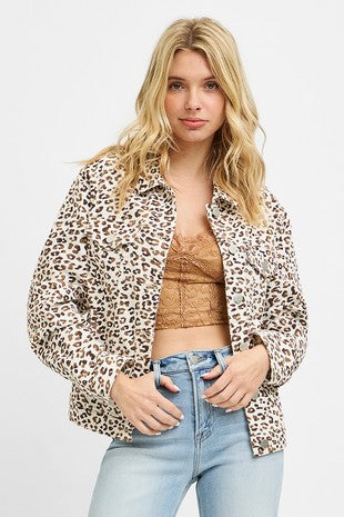 Leopard Print Jacket