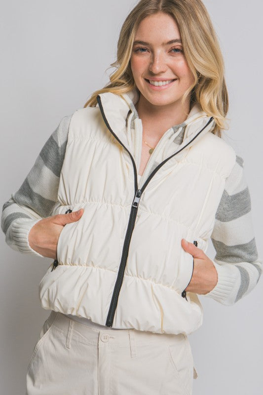 Quilted Puffer Vest