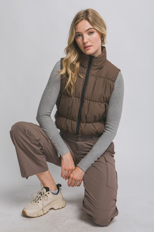 Quilted Puffer Vest
