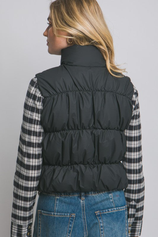 Quilted Puffer Vest