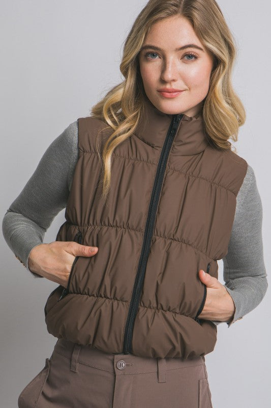 Quilted Puffer Vest