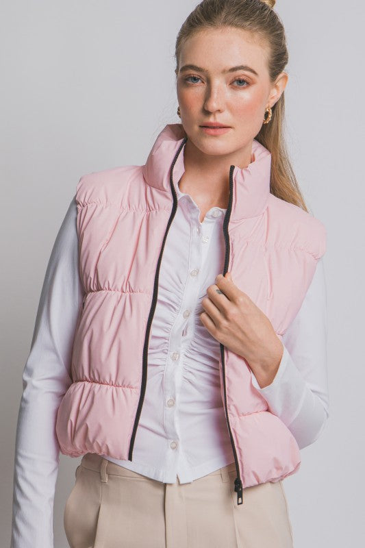 Quilted Puffer Vest