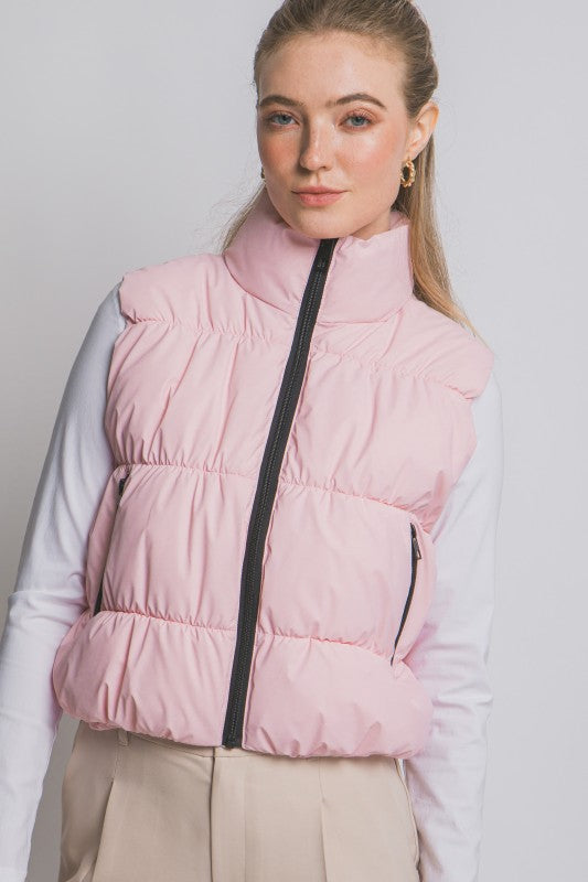 Quilted Puffer Vest