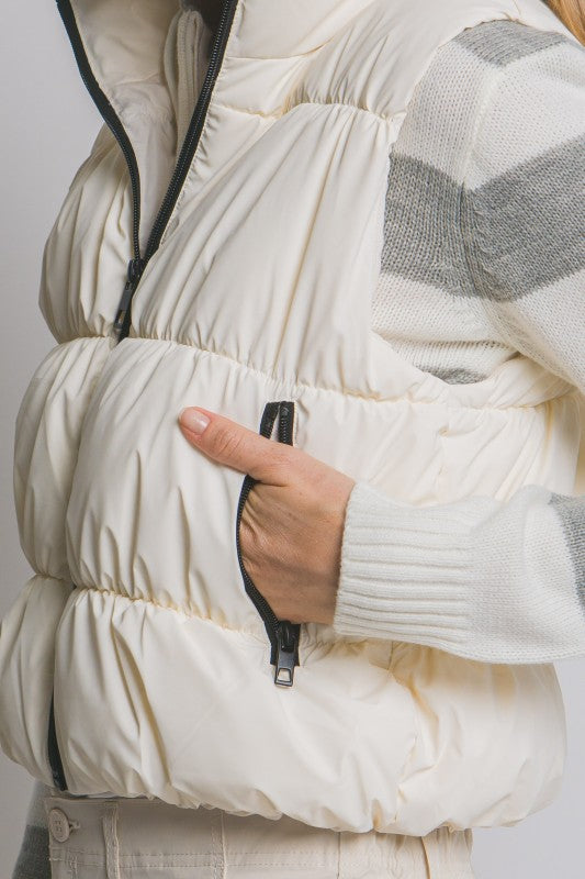 Quilted Puffer Vest