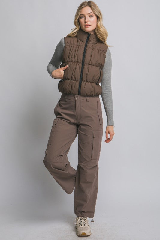 Quilted Puffer Vest