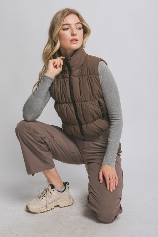 Quilted Puffer Vest