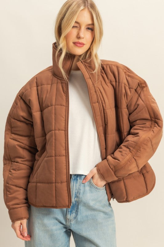Quilted Puffer Jacket