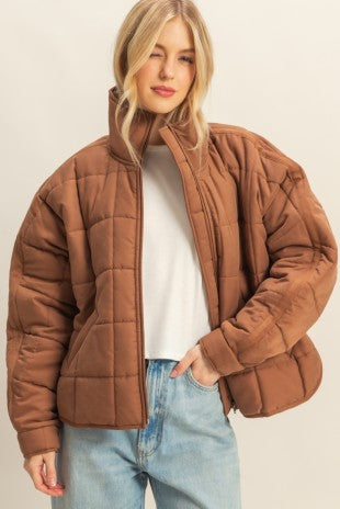 Quilted Puffer Jacket