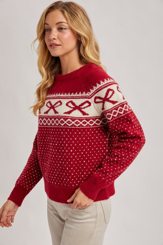 Festive Knit Sweater