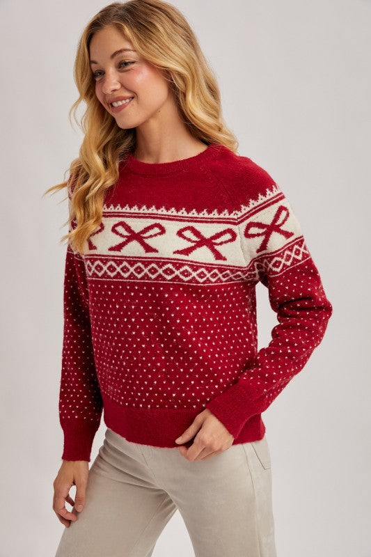 Festive Knit Sweater
