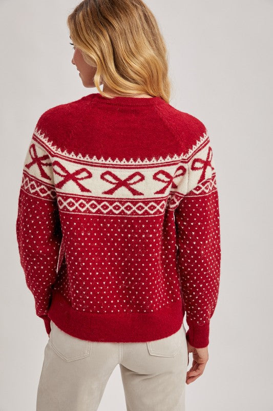 Festive Knit Sweater