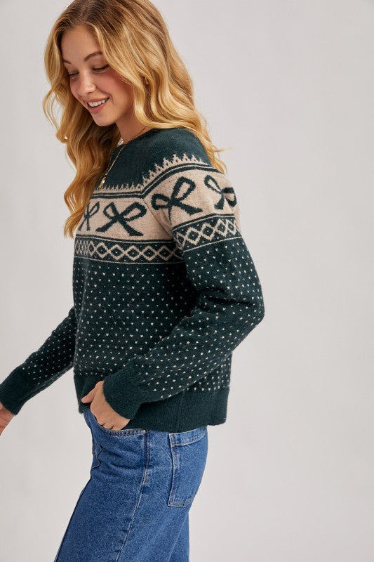 Festive Knit Sweater
