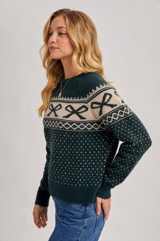 Festive Knit Sweater