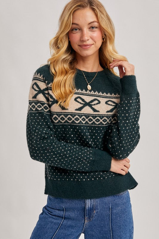 Festive Knit Sweater