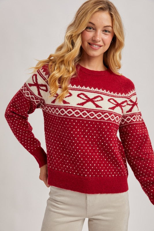 Festive Knit Sweater