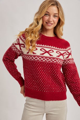 Festive Knit Sweater