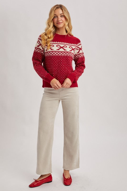 Festive Knit Sweater