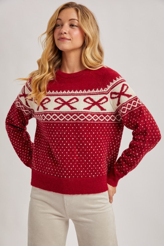 Festive Knit Sweater
