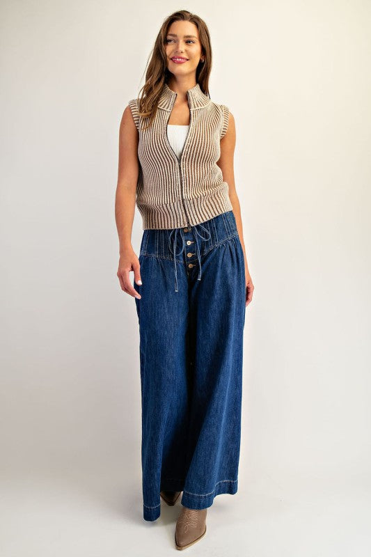 Ribbed Knit Jacket